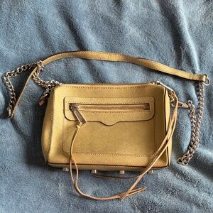 Rebecca Minkoff Mustard Leather Crossbody Bag